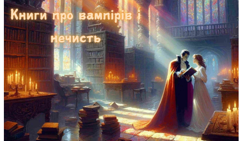 Книги про вампірів і нечисть 