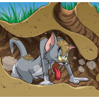 Tom and Jerry. Кіт женеться за мною через усю книжку!