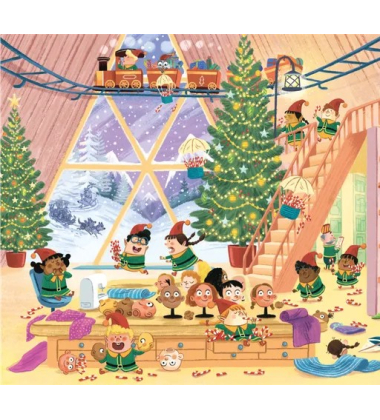 Зайченята на санчатах. Книга 1. Шалена різдвяна історія