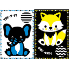 Мої перші тваринки. Контрастні картинки