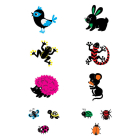 Мої перші улюбленці. Контрастні картинки