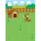 Наклей, малятко! Рох-рох! Хто живе на фермі?