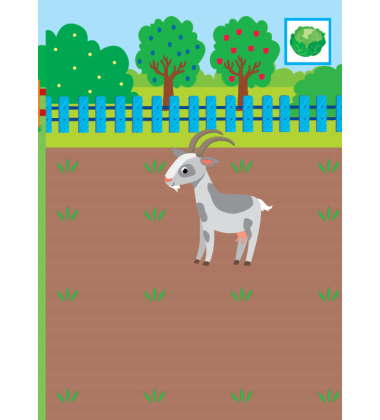 Наклей, малятко! Рох-рох! Хто живе на фермі?