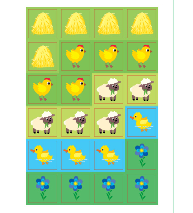 Наклей, малятко! Рох-рох! Хто живе на фермі?