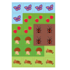 Наклей, малятко! Фир-фир! Хто живе в лісі?