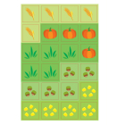 Наклей, малятко! Хрум-хрум! Що їдять тваринки?