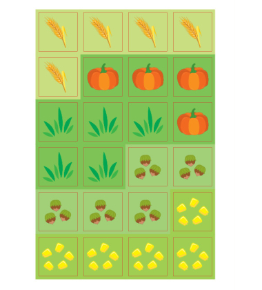 Наклей, малятко! Хрум-хрум! Що їдять тваринки?