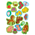 Прості аплікації великими наліпками. Велика ферма