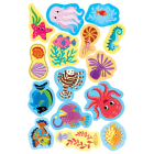 Прості аплікації великими наліпками. Морські пригоди