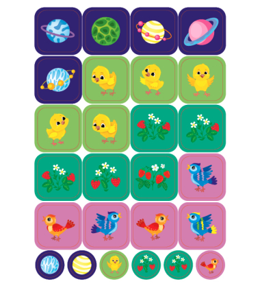 Наліпки-розмальовки. Равлик