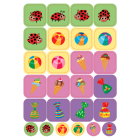 Наліпки-розмальовки. Черепашка