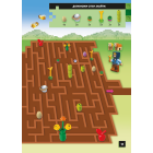 LEGO® Minecraft®. У пошуках незериту. Шукай і поєднуй. Грай зі стикерами (+ мініфігурка)