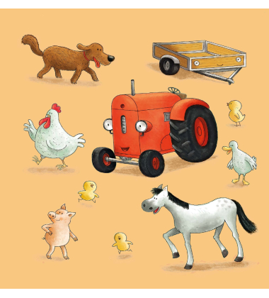 Тракторець учиться ділитися