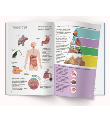 Книжка з наліпками. Тіло людини
