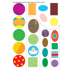 Наліпки-вирізалки. Латочки