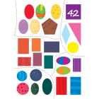 Наліпки-вирізалки. Латочки