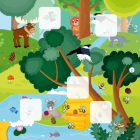 У лісі й на луці. 50 наліпок