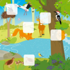 У лісі й на луці. 50 наліпок