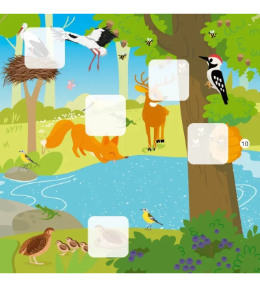 У лісі й на луці. 50 наліпок