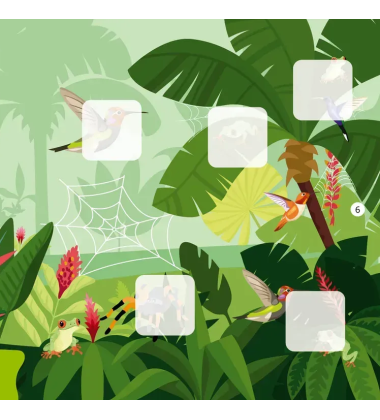 У тропічному лісі. 50 наліпок
