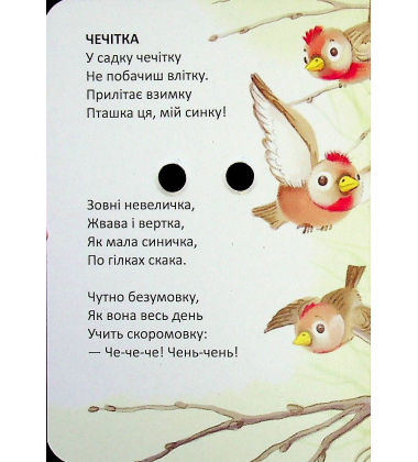 Квіткова лічба (Книжка з оченятами)