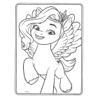 Велика розмальовка із завданнями. My little Pony. Санні, Іззі