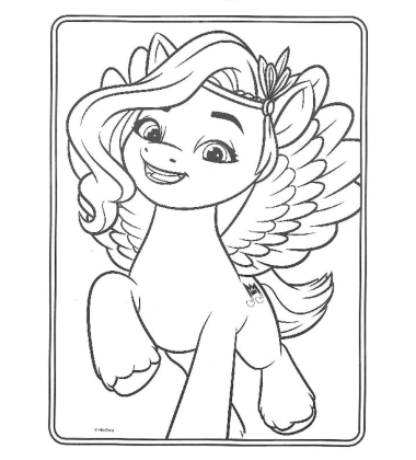 Велика розмальовка із завданнями. My little Pony. Санні, Іззі