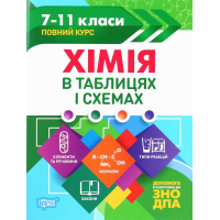 Хімія в таблицях і схемах. 7-11 класи. Допомога в підготовці до ЗНО і ДПА