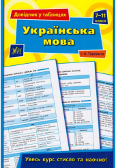 Українська мова. 7–11 класи