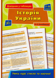 Історія України. 7-11 класи