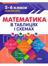 Математика в таблицях і схемах. 5-6 класи