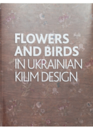 Flowers And Birds in Ukrainian Kilim Design