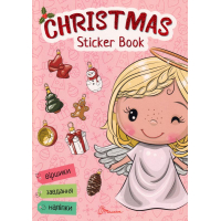 Christmas sticker book. Віршики. Завдання. Наліпки