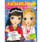 FASHION Top models. Створи образи. Наклей, розфарбуй, виріж, домалюй