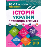Історія України в таблицях і схемах. 10-11 класи, до ЗНО