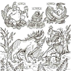 Книга міфічних чудовиськ